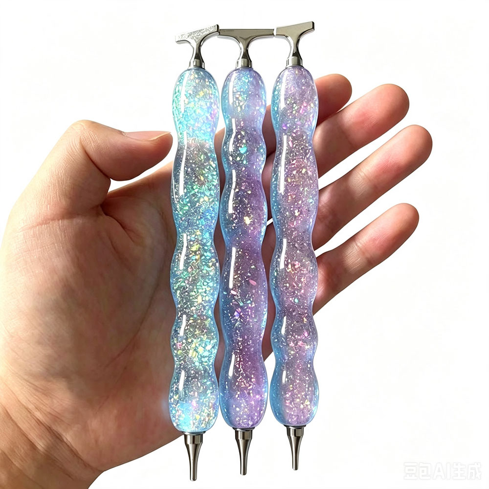 Embroidery Painting - Nouveau stylo de broderie diamantée rose