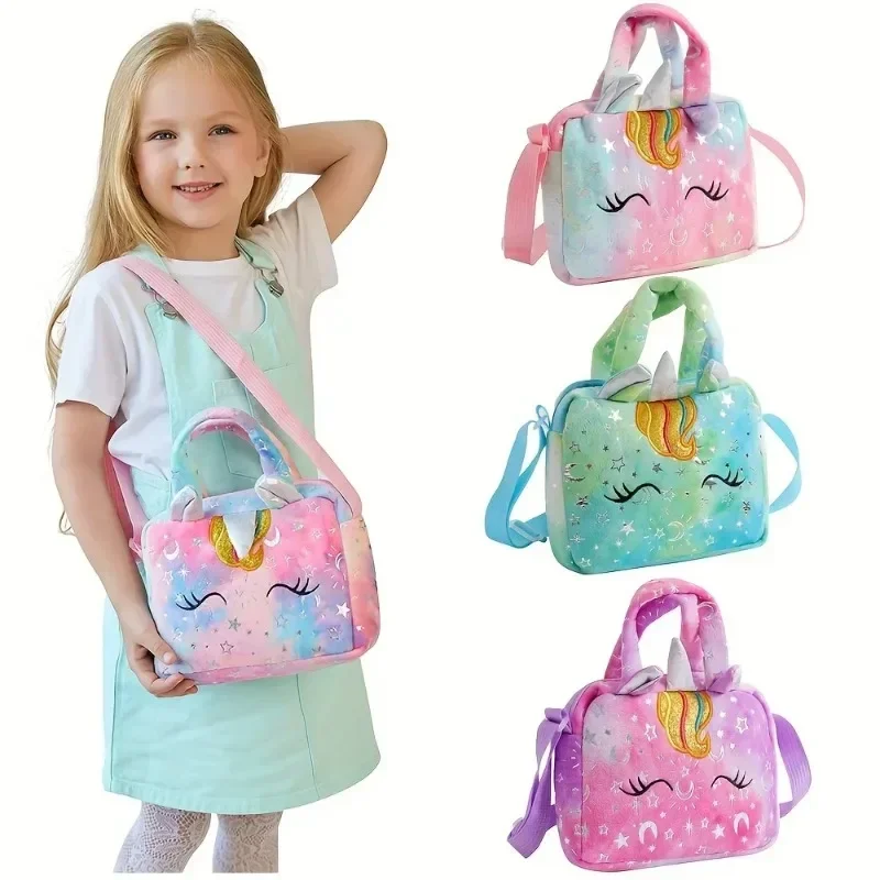 Embroidery Unicorn - Sac à bandoulière licorne mignon pour