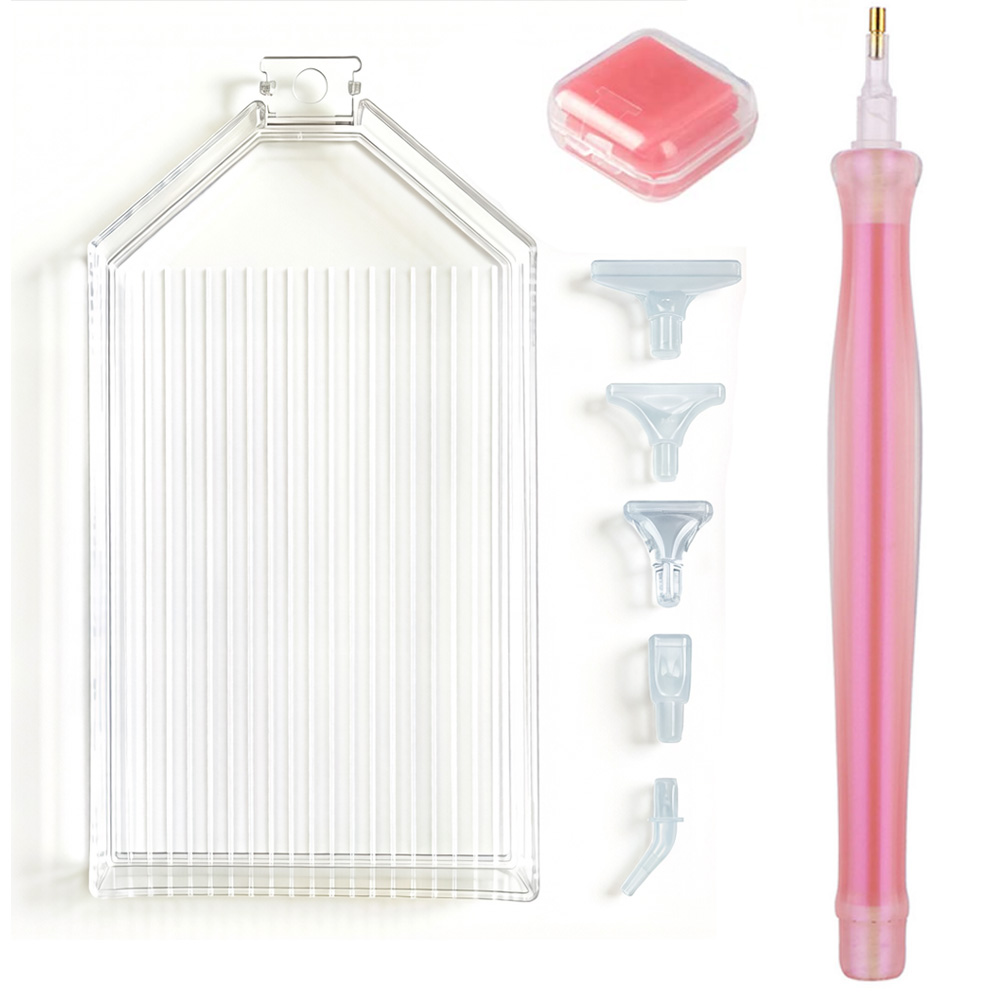 Embroidery Kit Starter - Accessoires de peinture diamant : Ensemble
