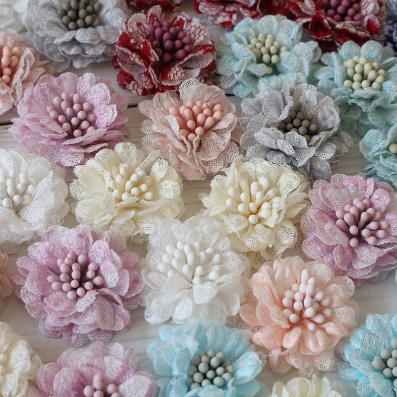 Embroidery Daisy Flower - Petites fleurs de marguerite en tissu