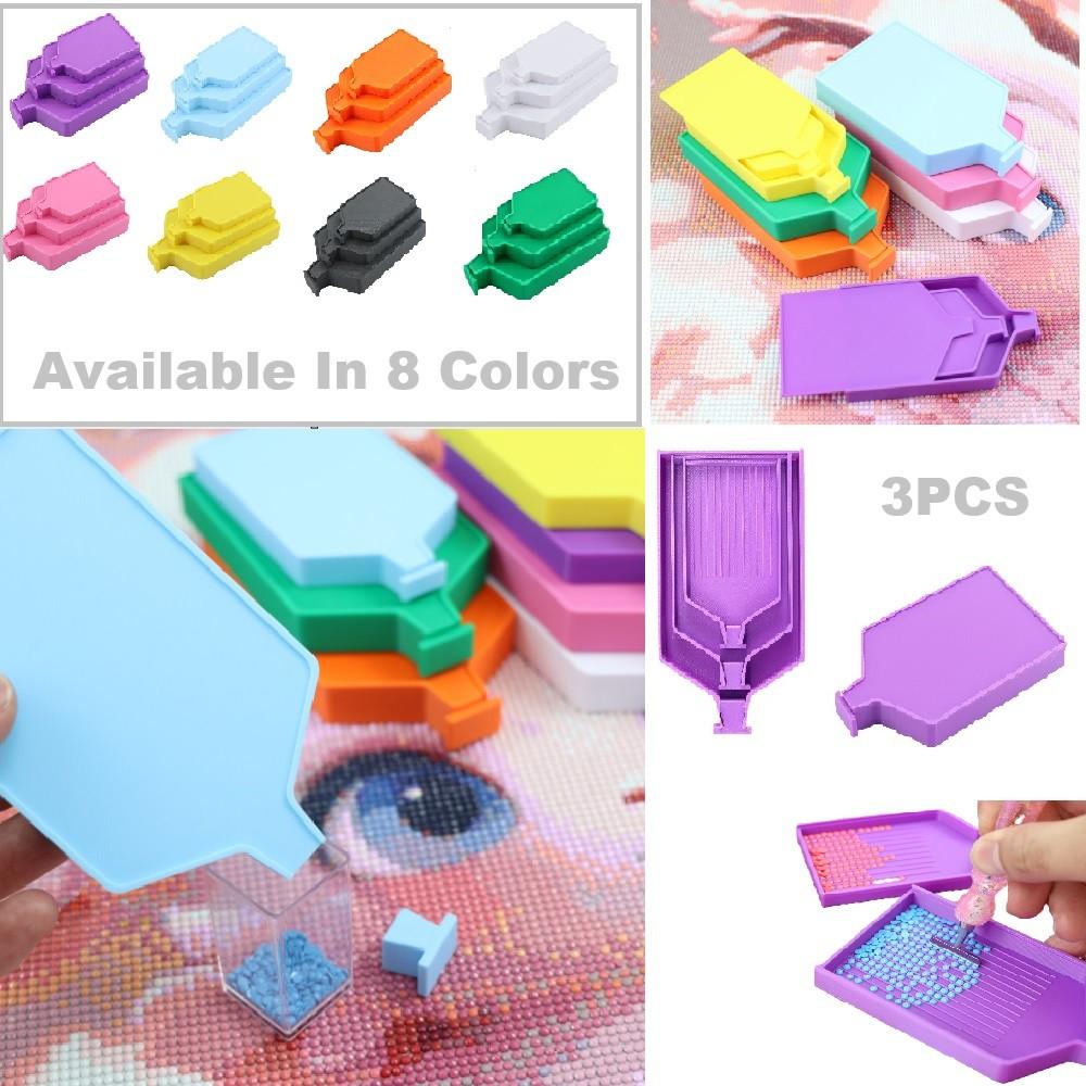 Embroidery Kit Starter - Plateaux de peinture diamantée DIY 3