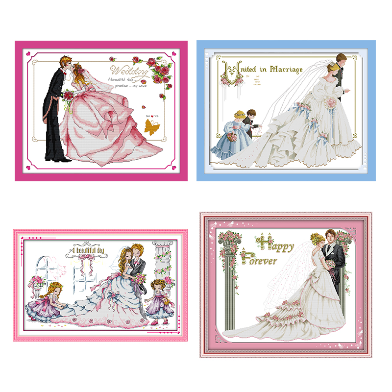 Embroidery Tas - Kit de point de croix bricolage,