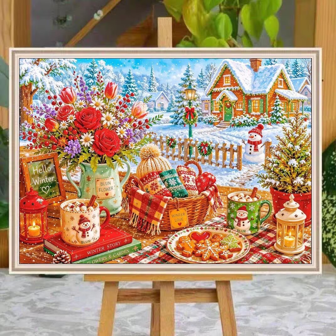 Embroidery Tas - Kits de broderie au point de