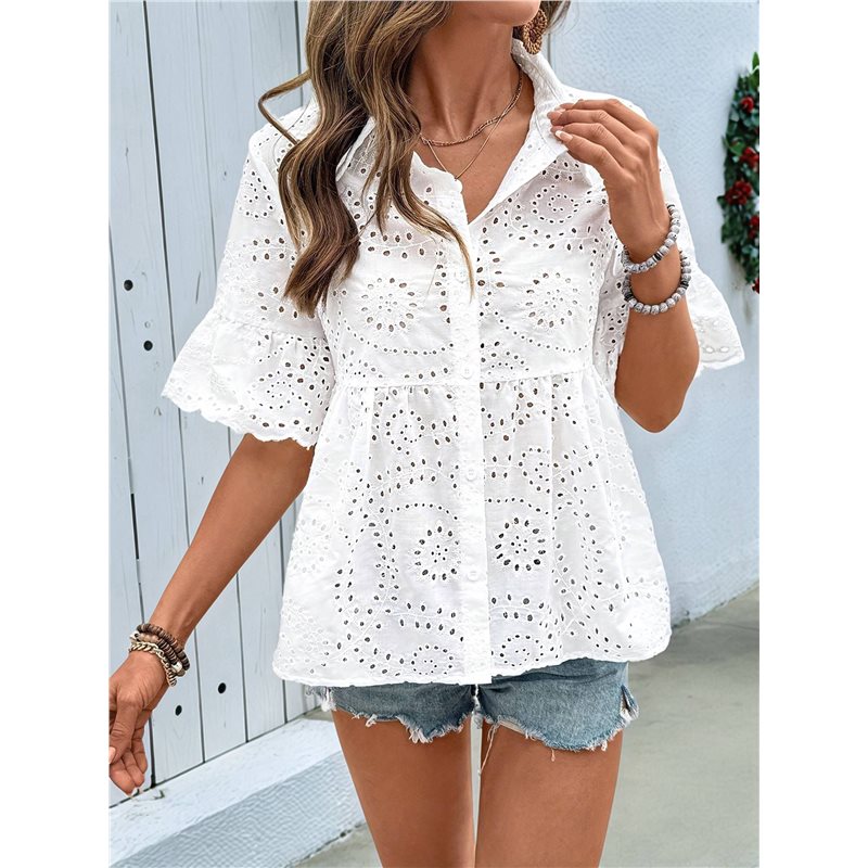 ABRT-Women Embroidery Eyelet C - Embroidery Topi avis et prix