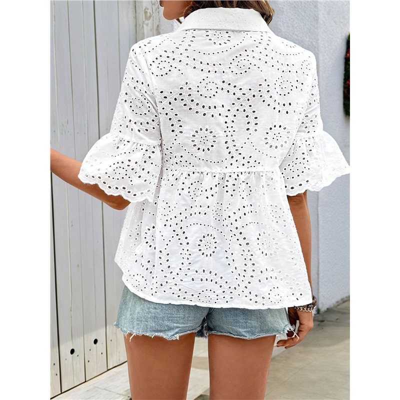 ABRT-Women Embroidery Eyelet C - Embroidery Topi avis et prix