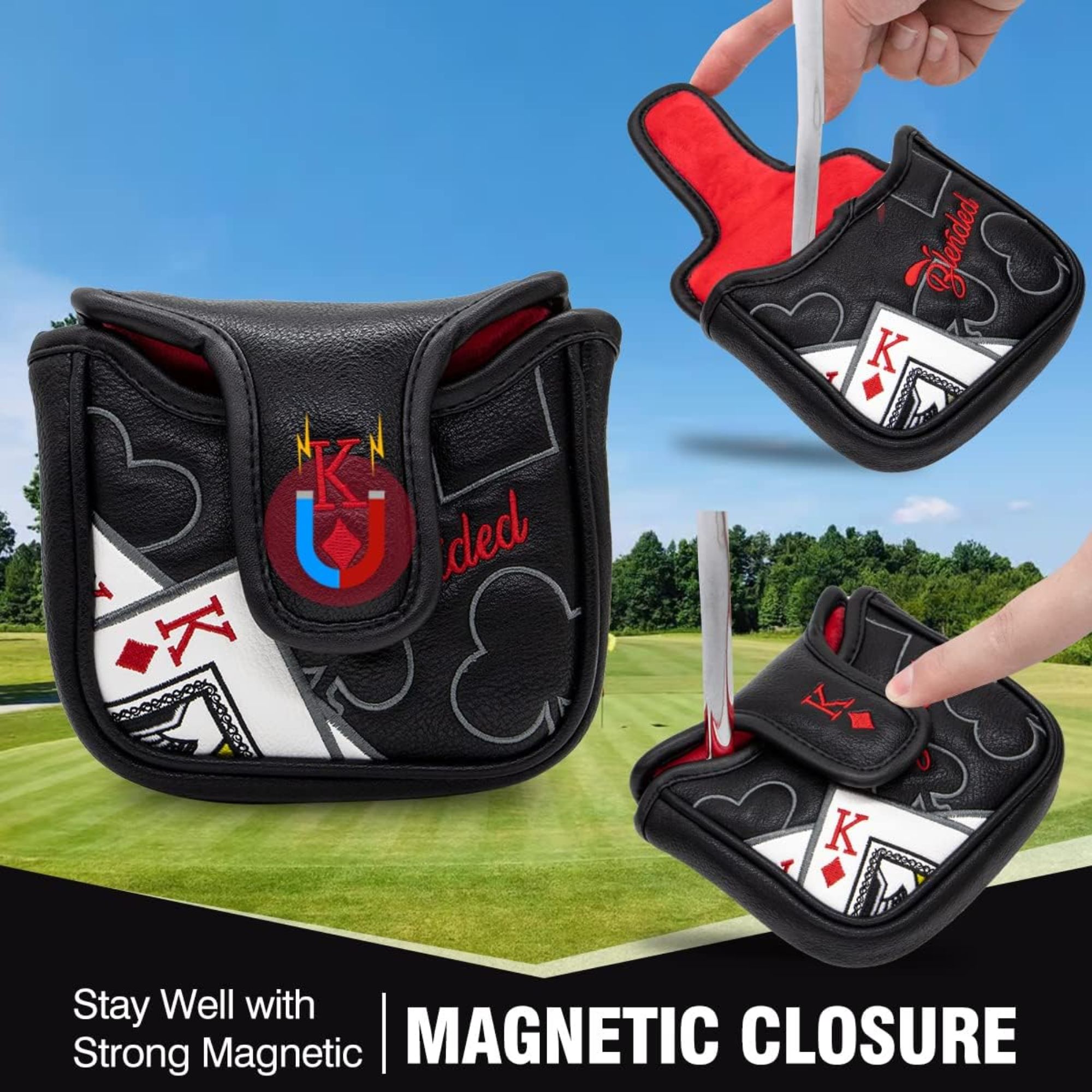 King Of Hearts Putter maillet  - Embroidery Xmas avis et prix