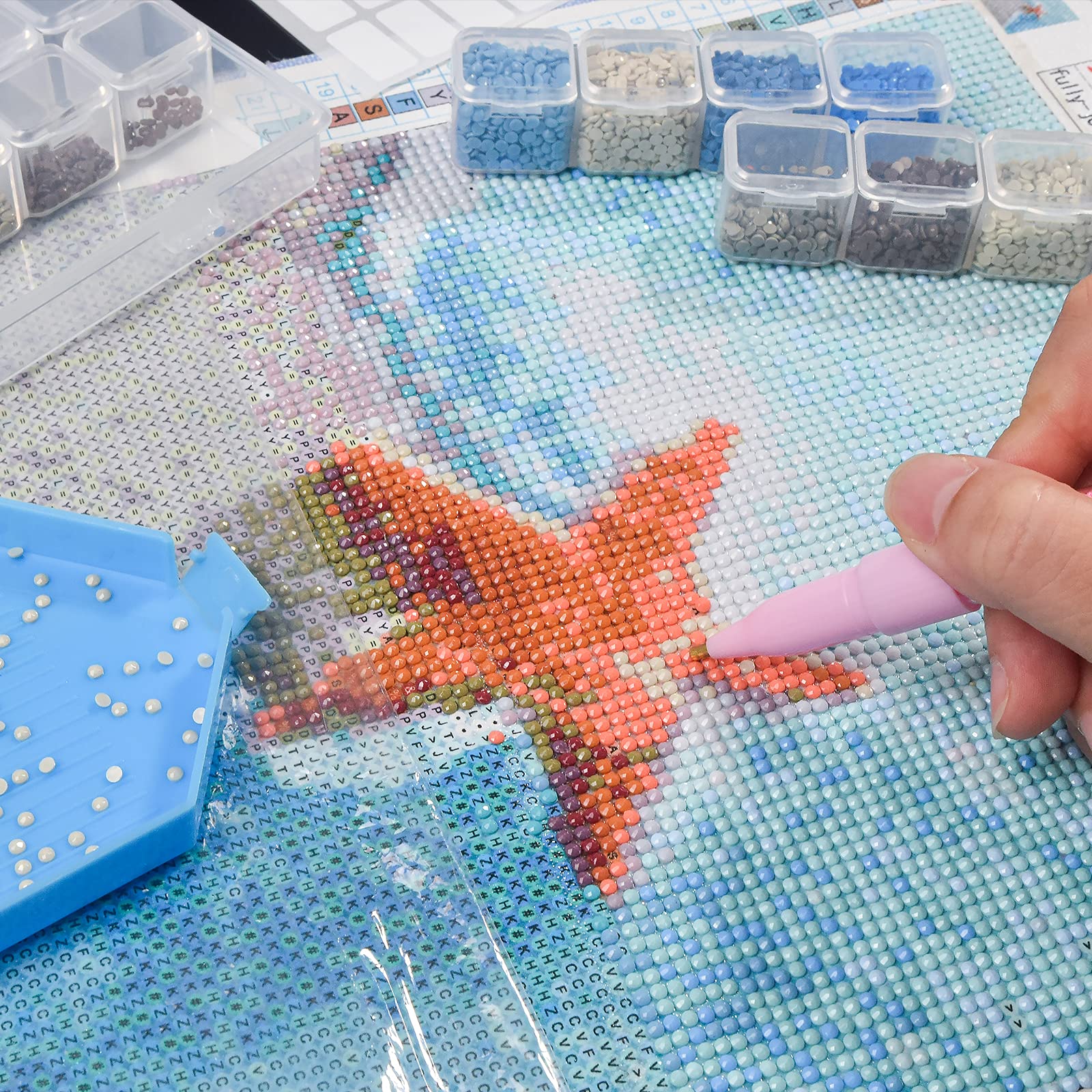 Boîte de rangement pour broder - Embroidery Painting avis et prix