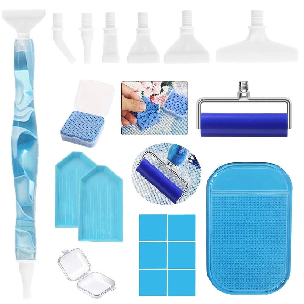 Ensemble d'outils pour peintur - Embroidery Kit Starter avis et prix