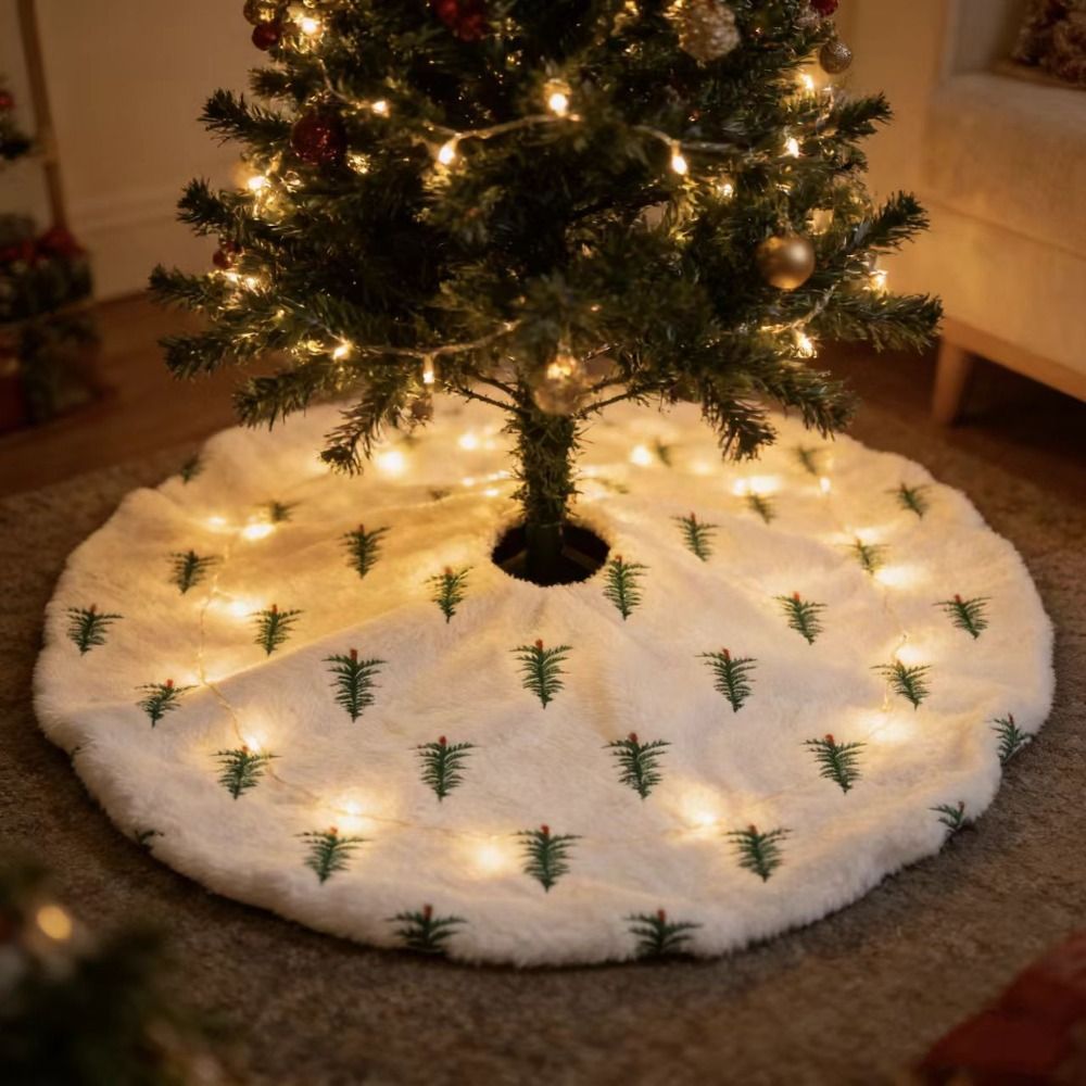 Accessoire de Noël, jupe de sa - Embroidery Xmas Tree avis et prix