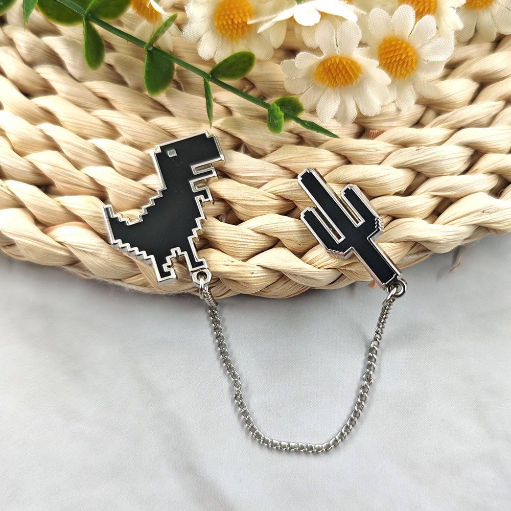 Broches en émail Pixel T-Rex D - Embroidery Bracelet avis et prix