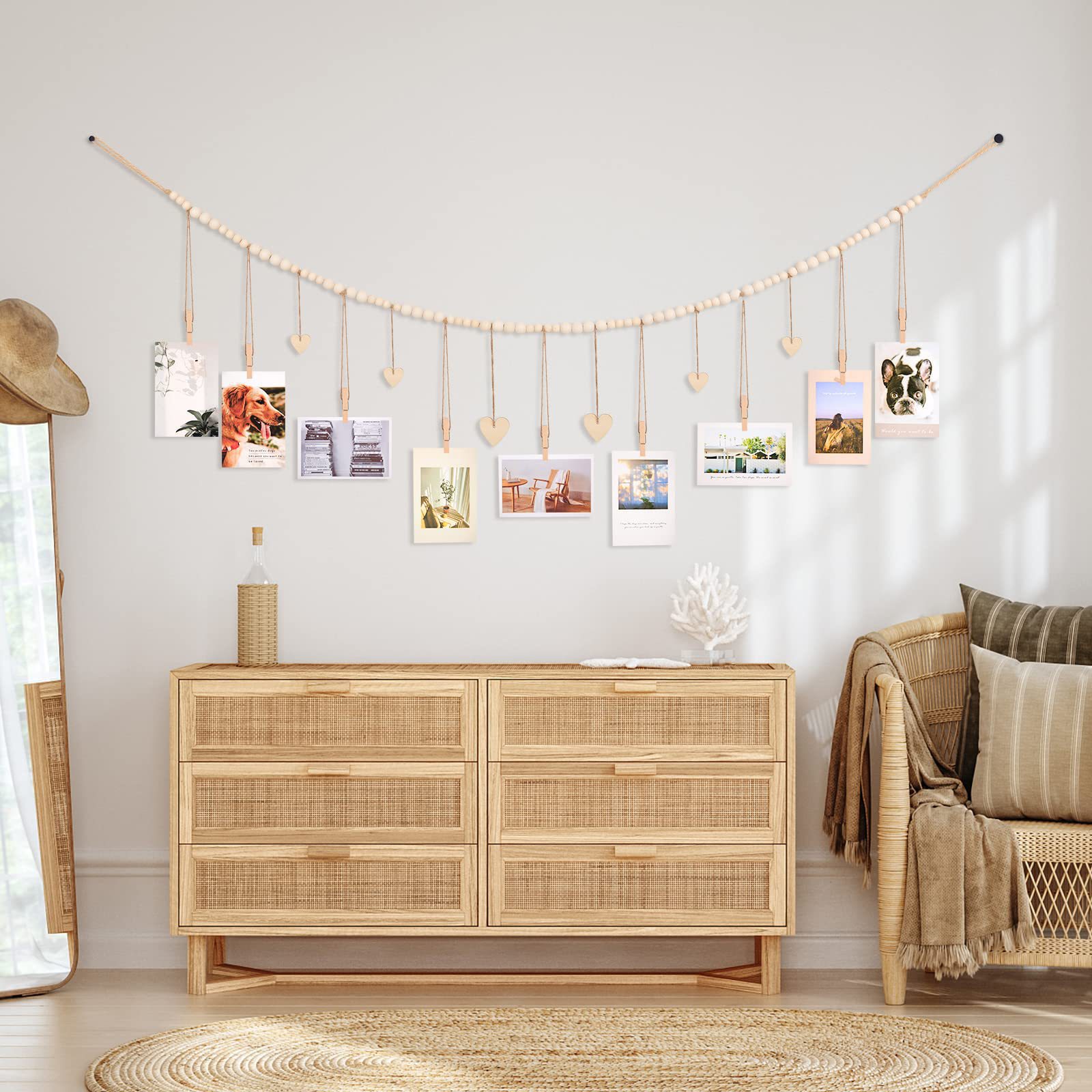 Décoration murale pour photos  - Frame Display Wood avis et prix