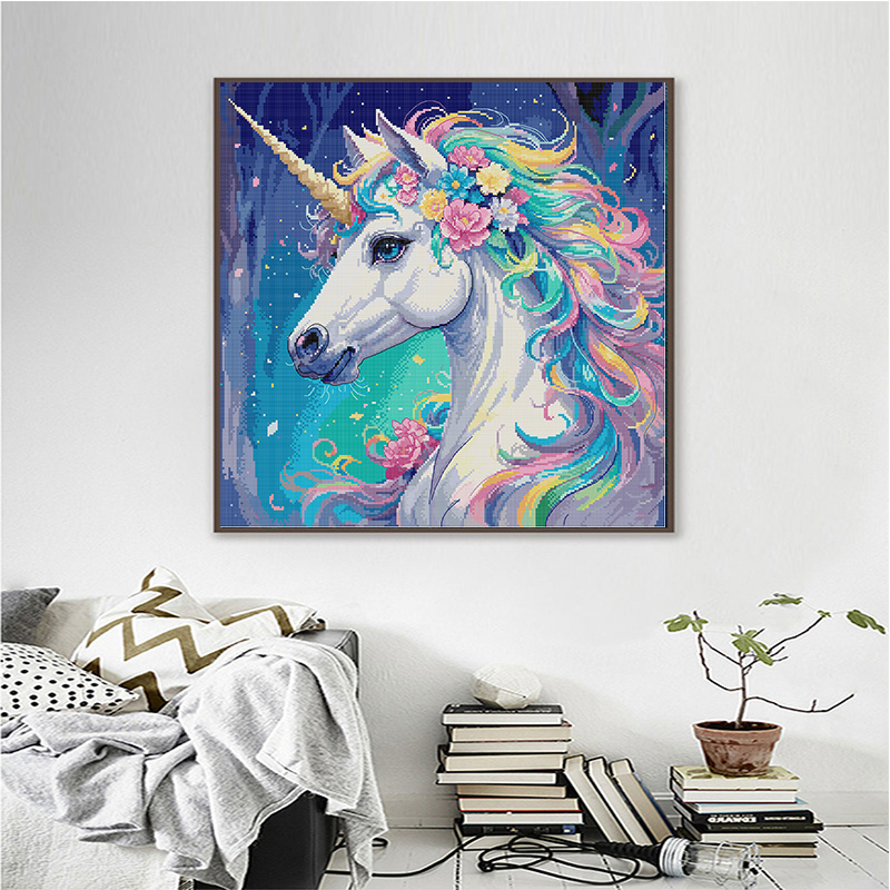 Joy sunday-Ensemble de points  - Embroidery Unicorn avis et prix