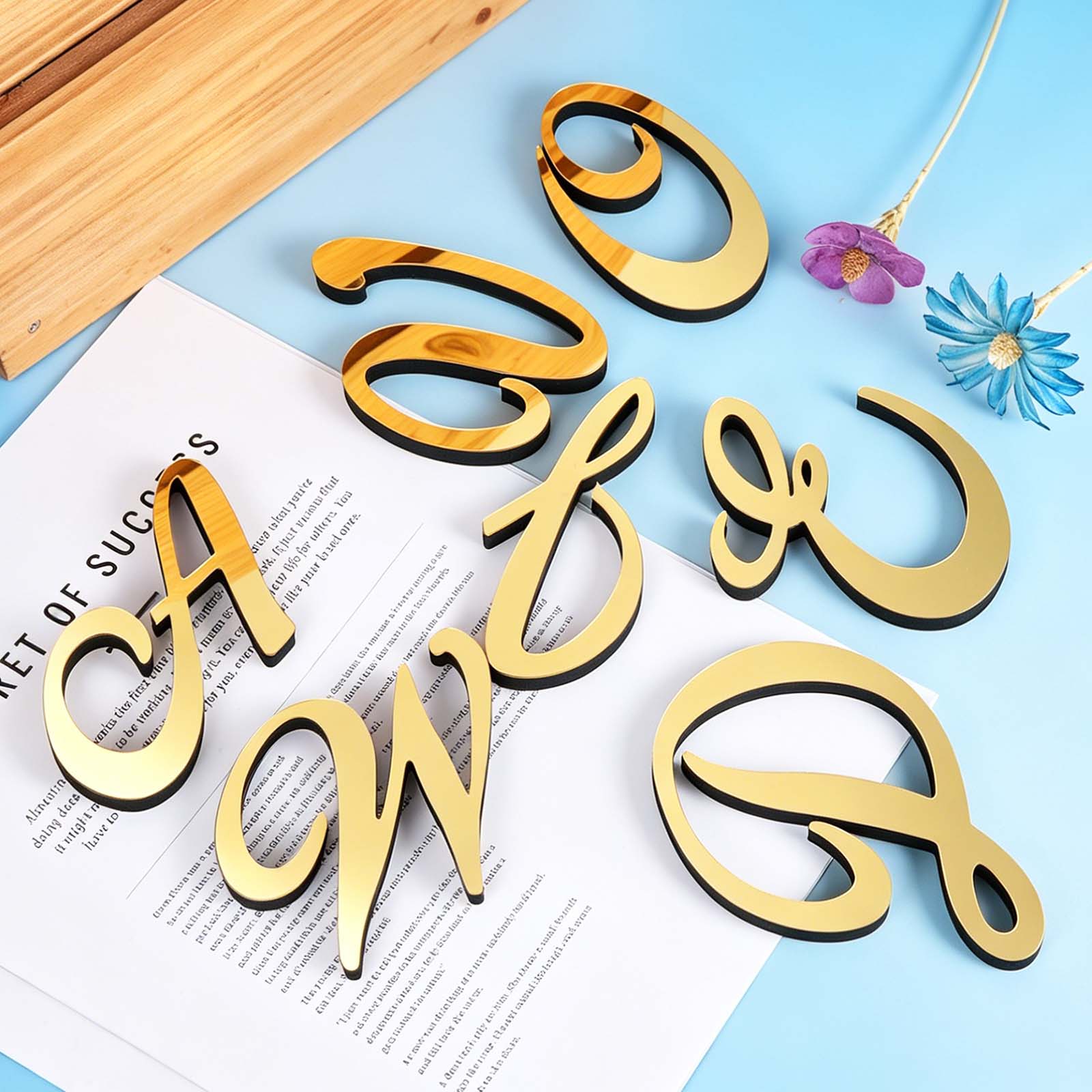 1 pièce Autocollant mural en a - Embroidery Writing avis et prix