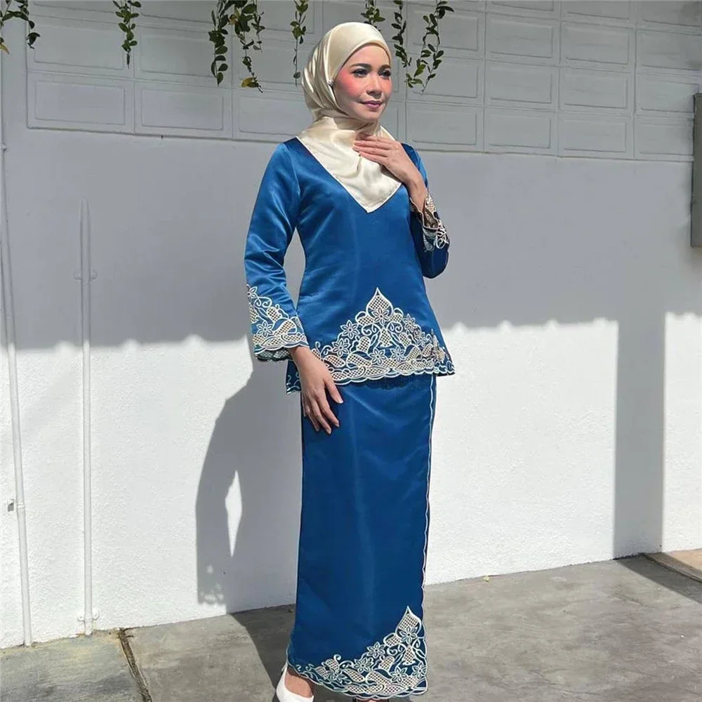 Ensembles Abaya Deux Pièces po - Embroidery Baju avis et prix