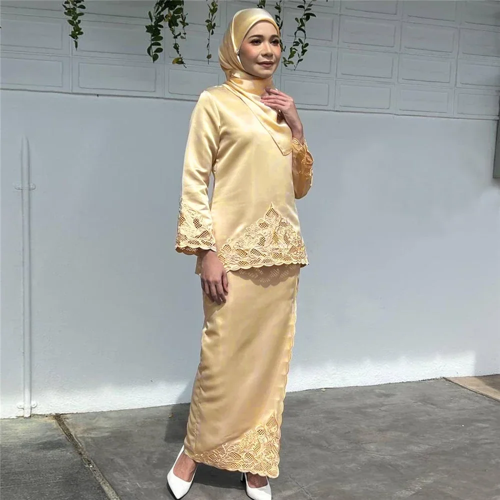 Ensembles Abaya Deux Pièces po - Embroidery Baju avis et prix