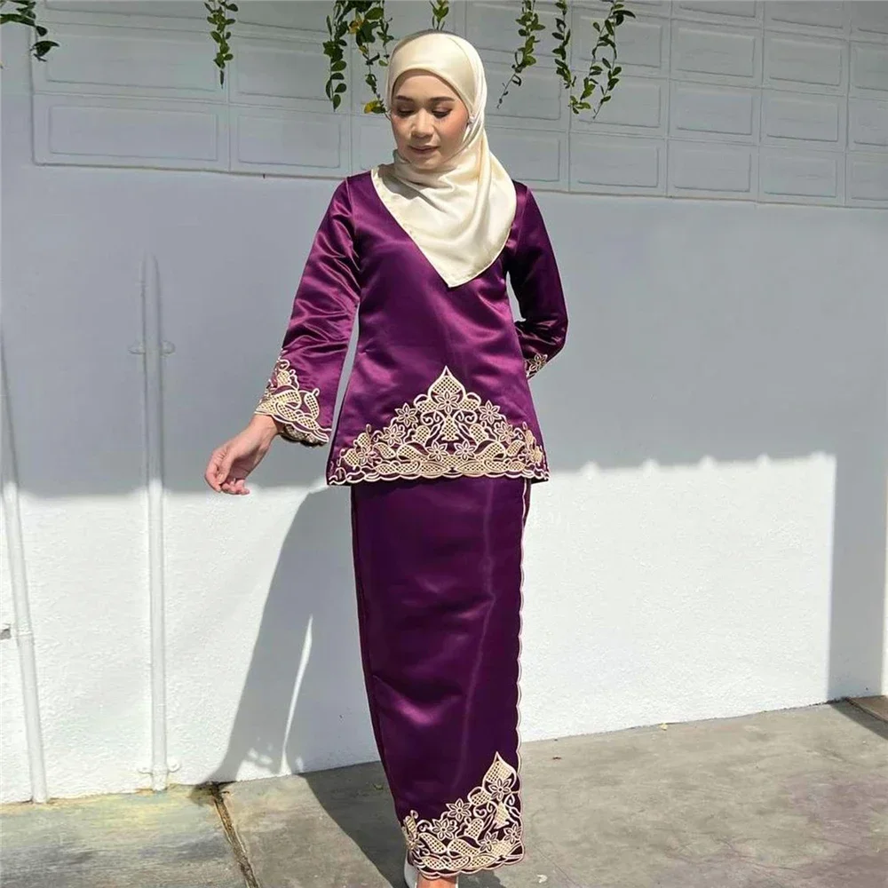 Ensembles Abaya Deux Pièces po - Embroidery Baju avis et prix