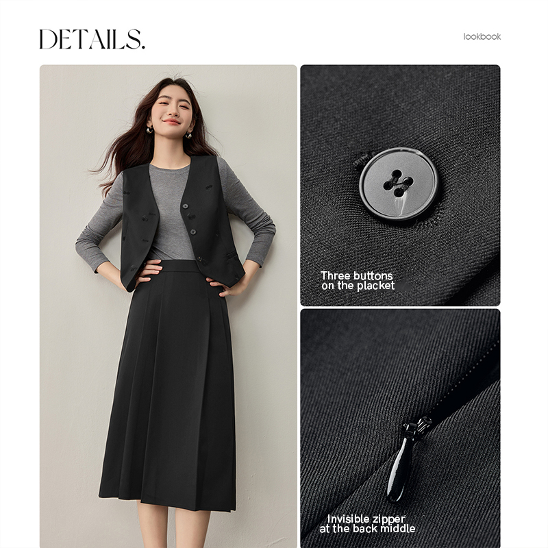 Ensemble de bureau SENTUBILA : - Embroidery Vest avis et prix