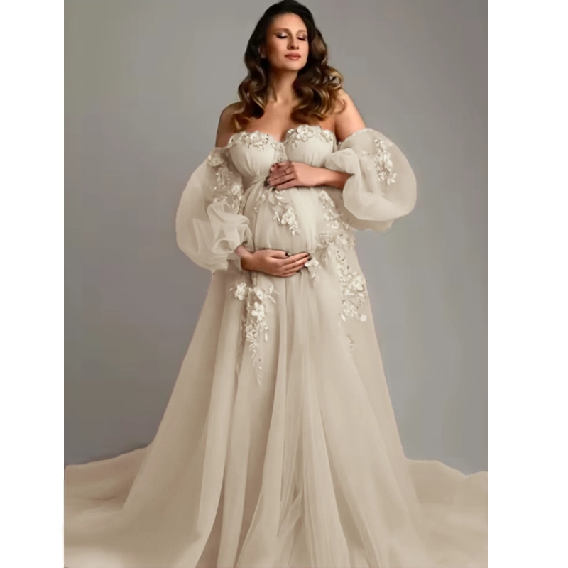 Robe de maternité finie à la m - Embroidery Jersey avis et prix