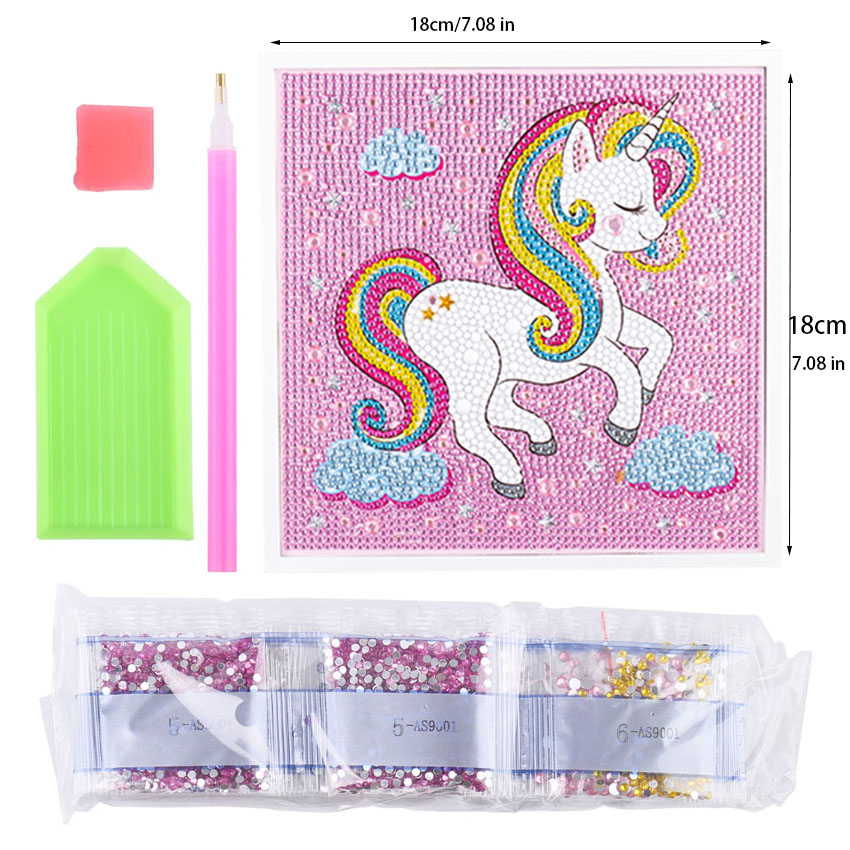 Kit de peinture diamant 5D pou - Embroidery Unicorn avis et prix