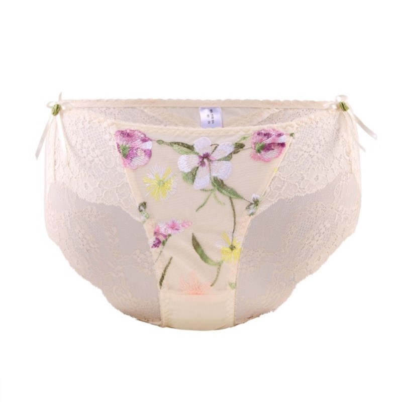 Culotte Sissy en dentelle tran - Embroidery Flower avis et prix