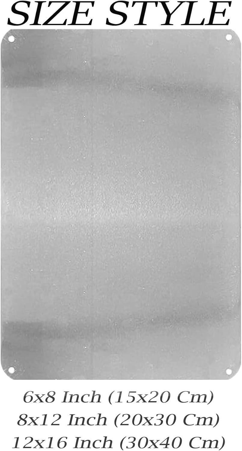 Panneau métallique vintage « G - Embroidery Writing avis et prix