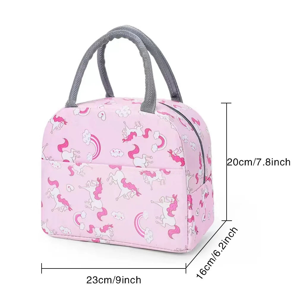 Sac à lunch isotherme brodé Na - Embroidery Unicorn avis et prix