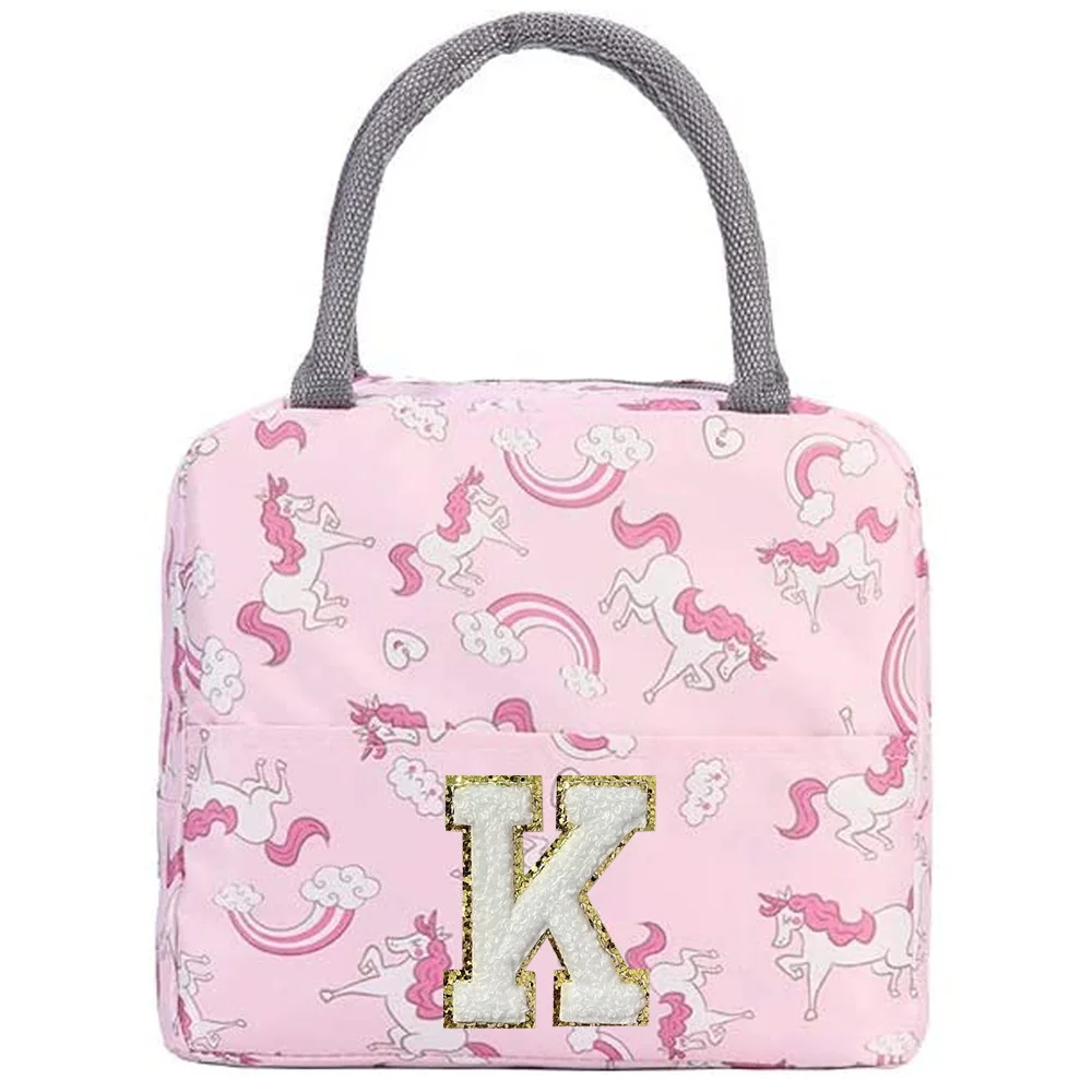 Sac à lunch isotherme brodé Na - Embroidery Unicorn avis et prix