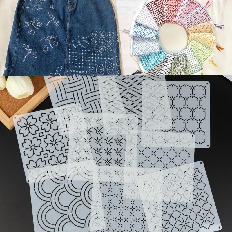 Nouveau【9/32 pièces Pochoirs d - Embroidery Service avis et prix