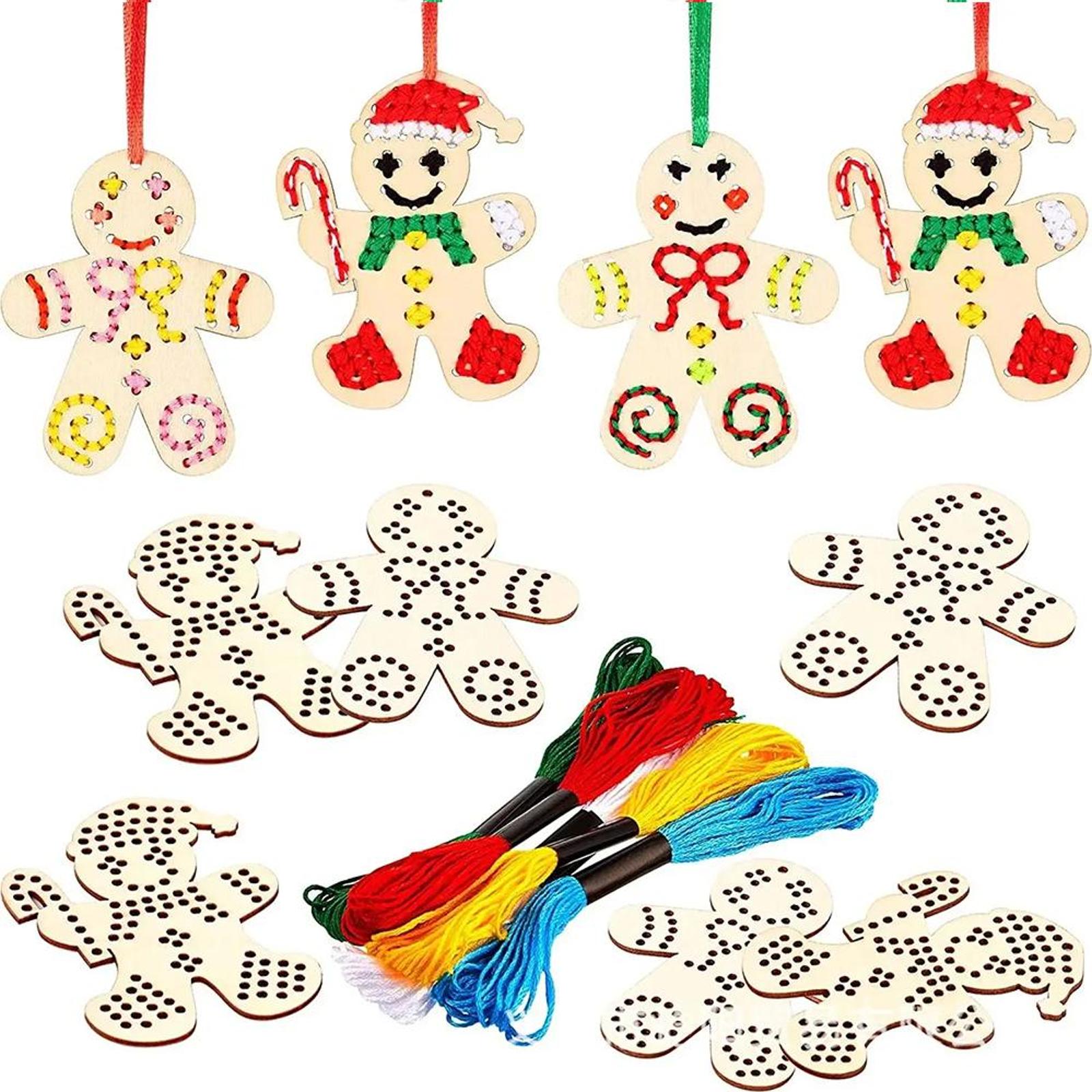 Pendentif brodé en point de cr - Embroidery Xmas Tree avis et prix