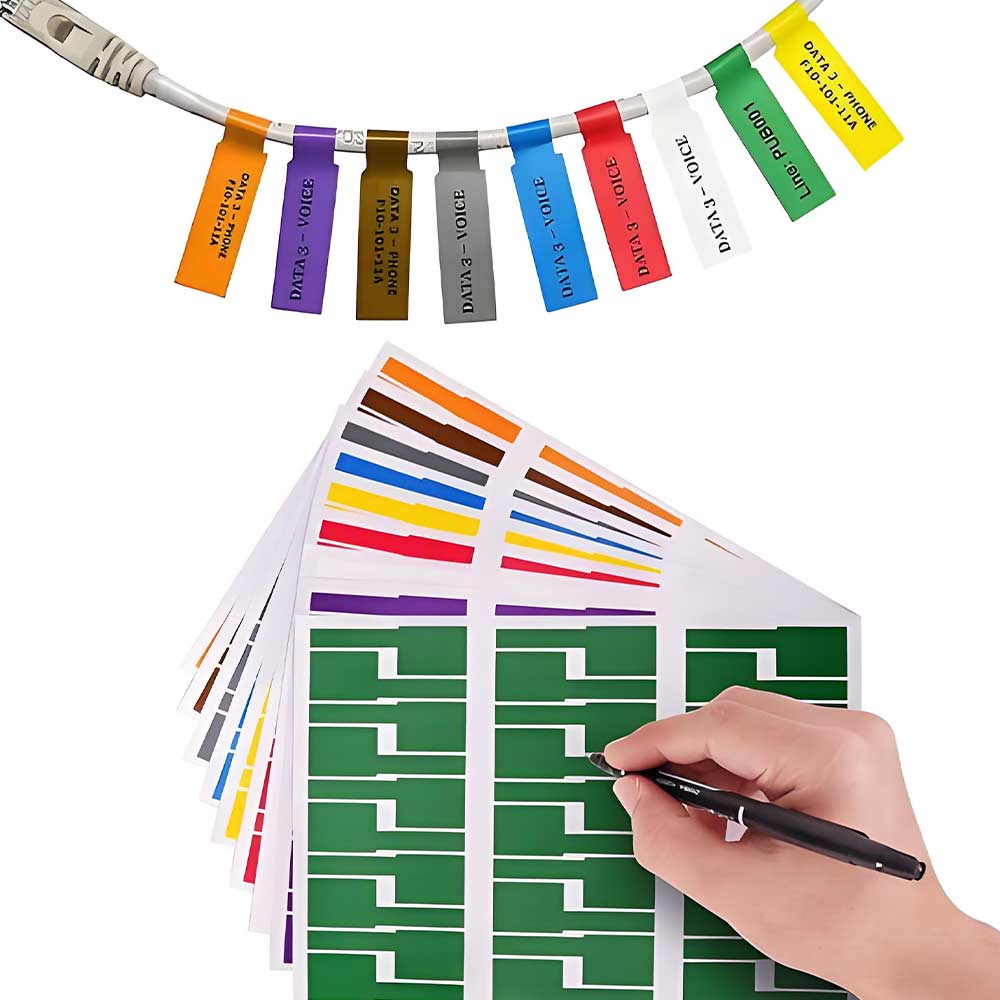 Étiquettes de câbles imperméab - Embroidery Writing avis et prix