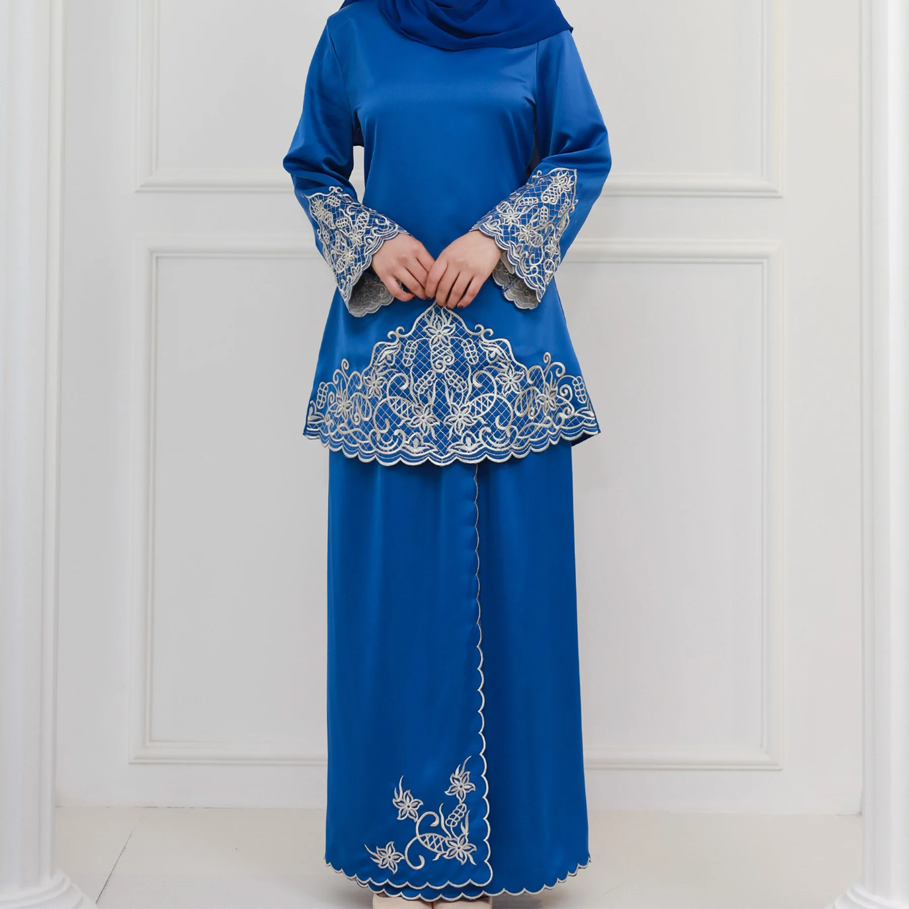 Ensembles de mode musulmane po - Embroidery Baju avis et prix