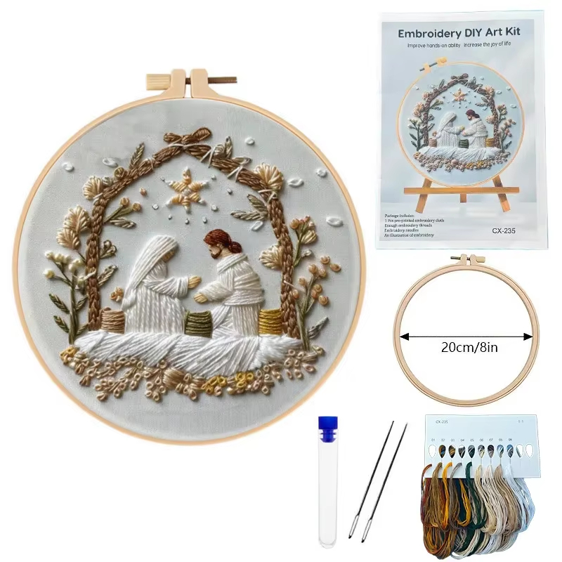 Kit de broderie de noël de nai - Embroidery Service avis et prix