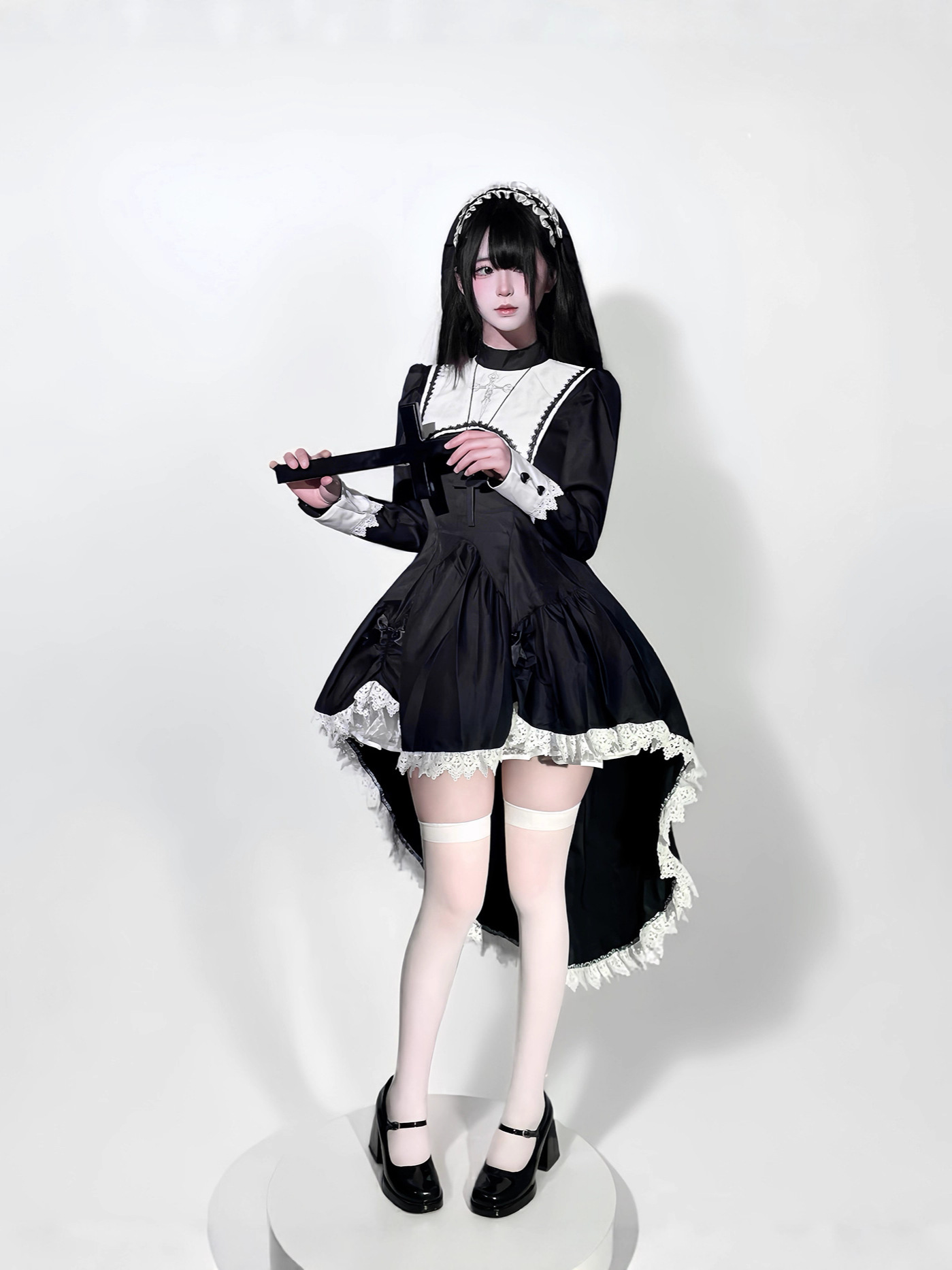 Costume de nonne d'halloween e - Embroidery Service avis et prix
