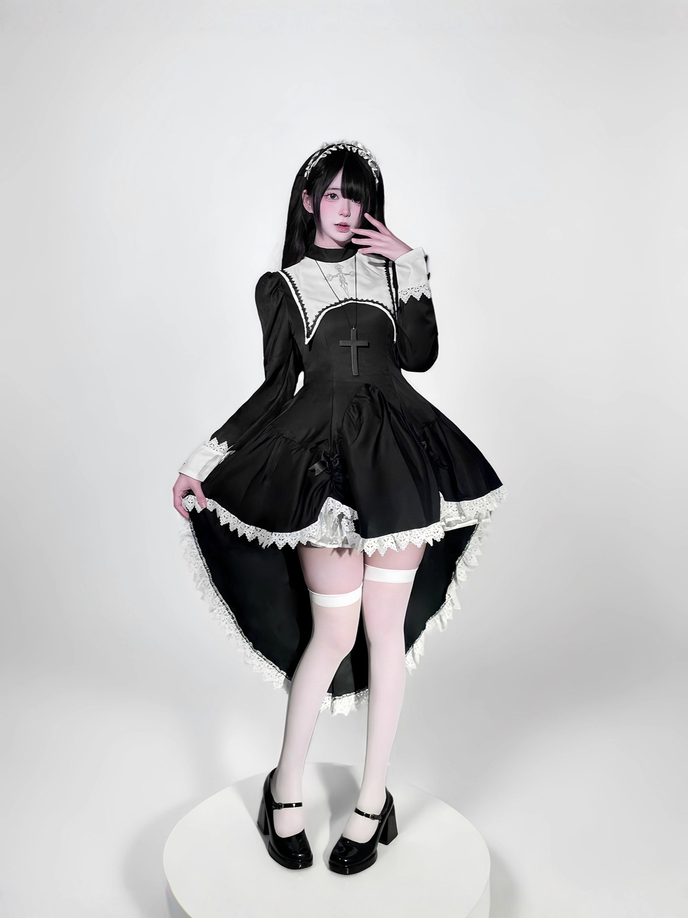 Costume de nonne d'halloween e - Embroidery Service avis et prix