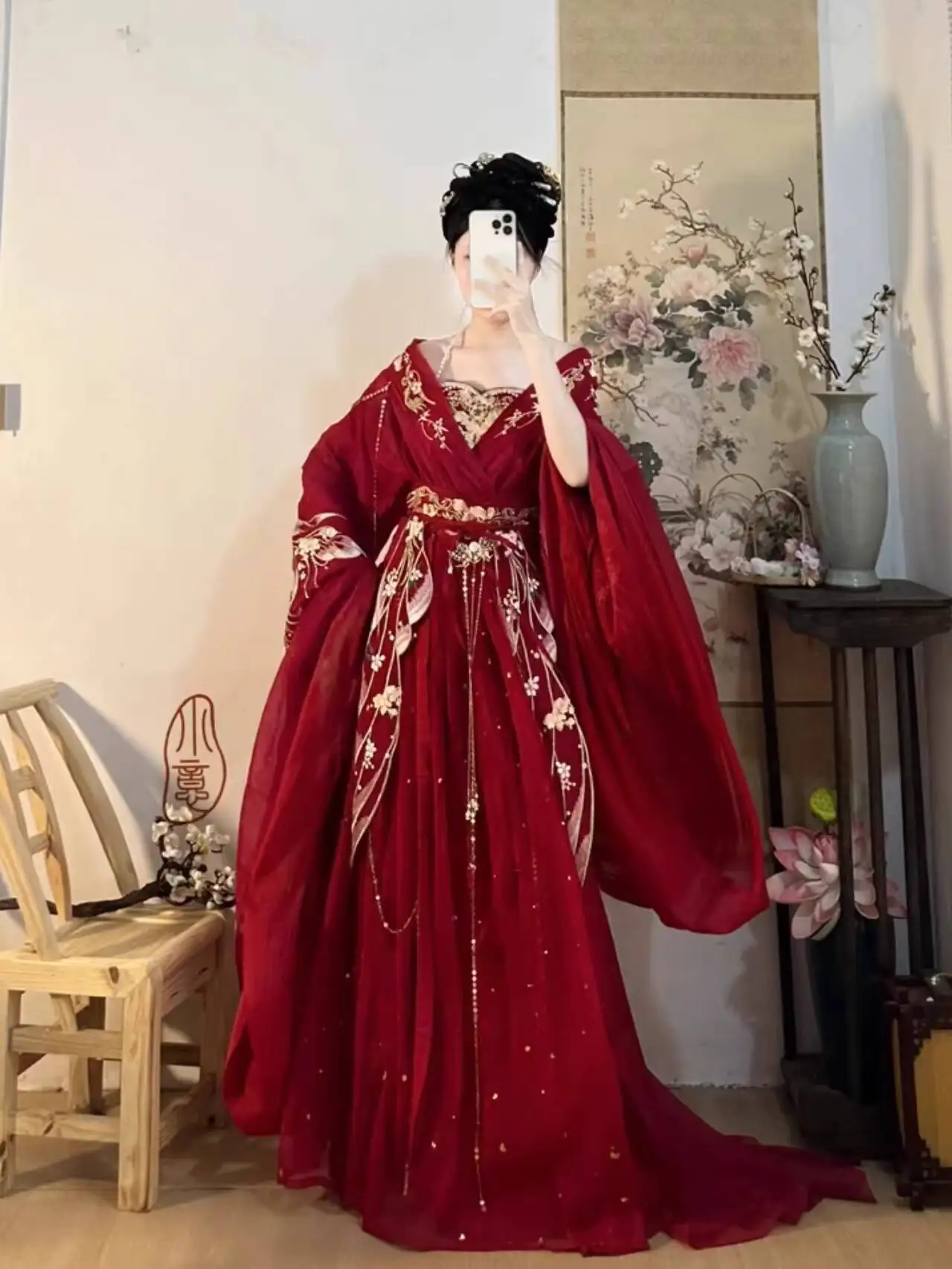 2025 chaud Guofeng déesse des  - Embroidery Flower avis et prix
