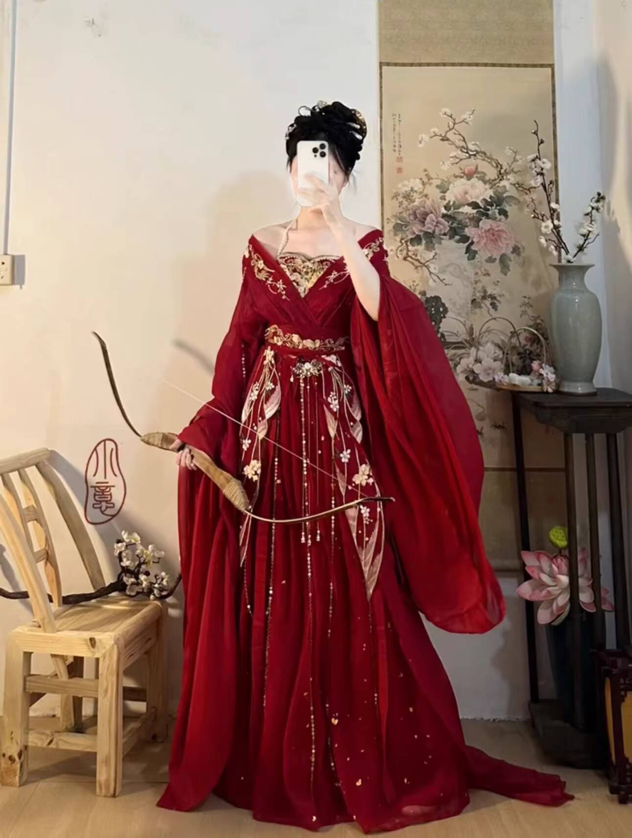 2025 chaud Guofeng déesse des  - Embroidery Flower avis et prix
