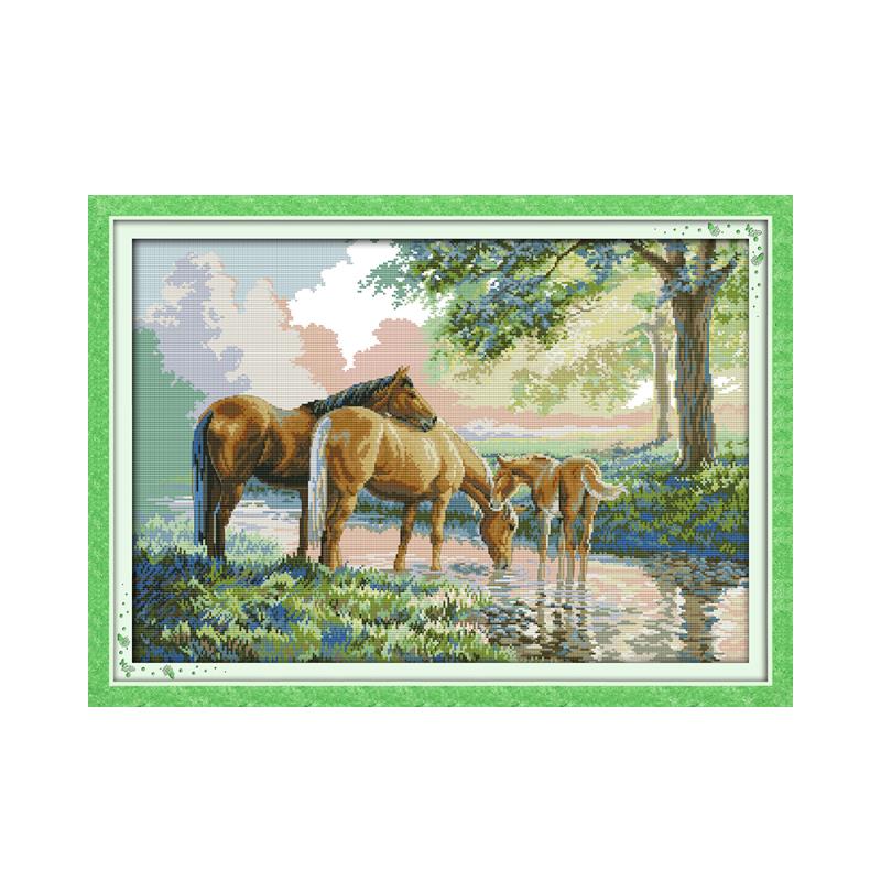 Joy sunday-Kit de point de cro - Embroidery Tas avis et prix