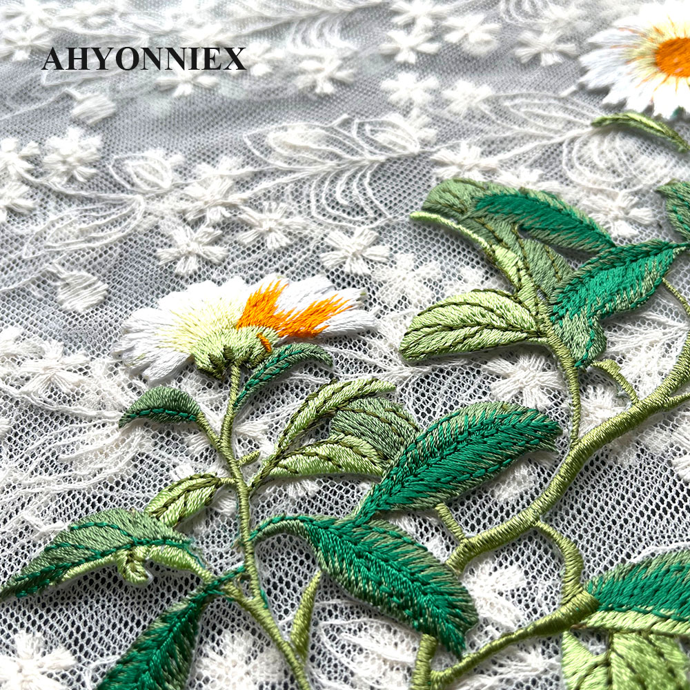Patch brodé à repasser, 1 pièc - Embroidery Daisy Flower avis et prix