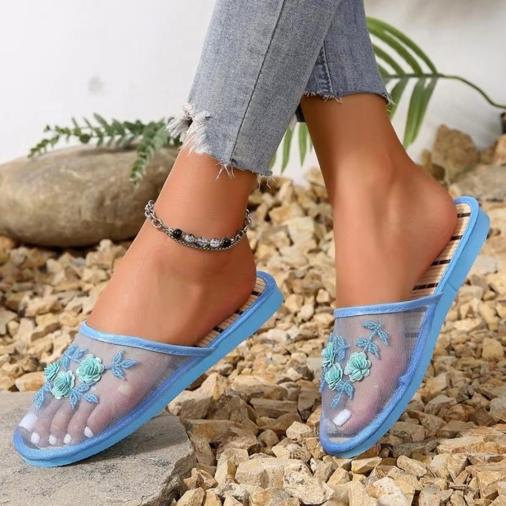 Jean en Denim brodé de fleurs  - Embroidery Jeans Sakura avis et prix