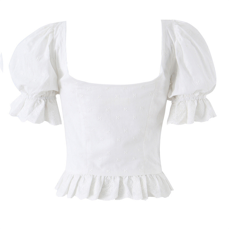 Dave&Di Sweet Lace Collar Bubb - Embroidery Topi avis et prix