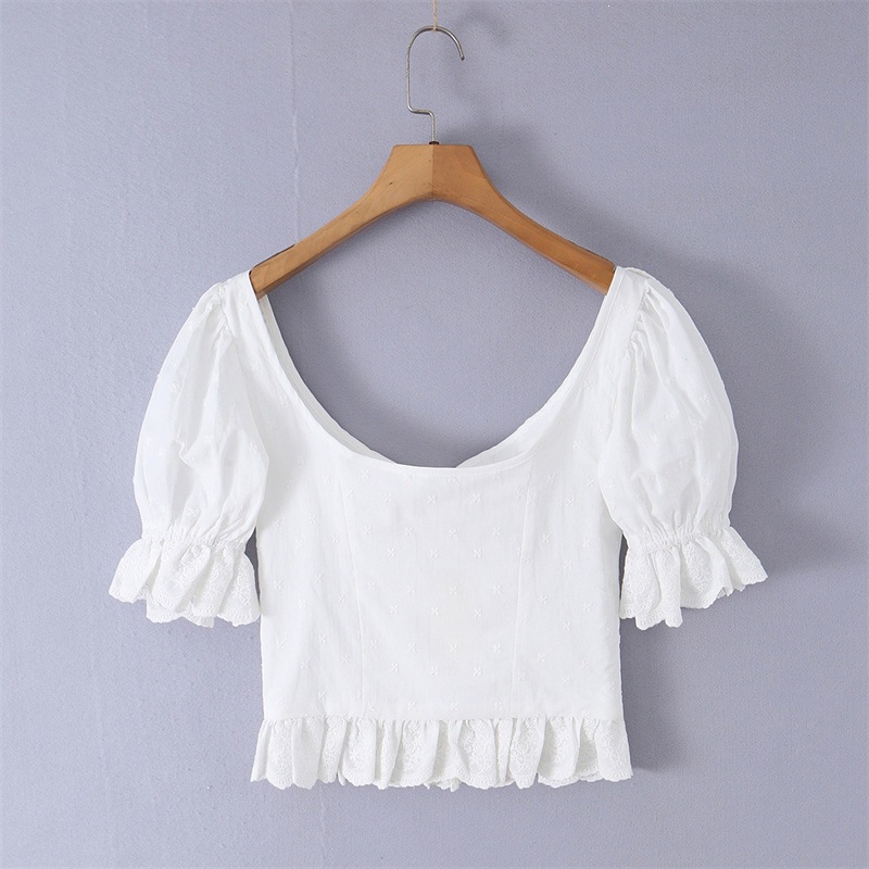Dave&Di Sweet Lace Collar Bubb - Embroidery Topi avis et prix