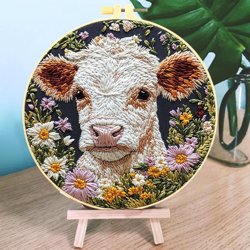 Analyste de broderie pour adul - Embroidery Daisy Flower avis et prix