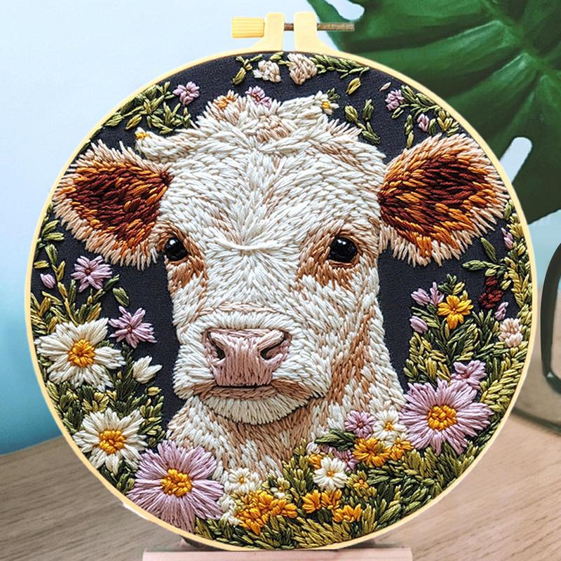 Analyste de broderie pour adul - Embroidery Daisy Flower avis et prix
