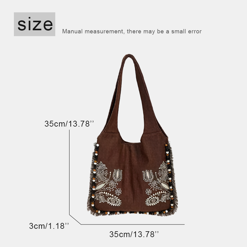 Sacs fourre-tout en toile de s - Embroidery Design Patterns Flowers avis et prix