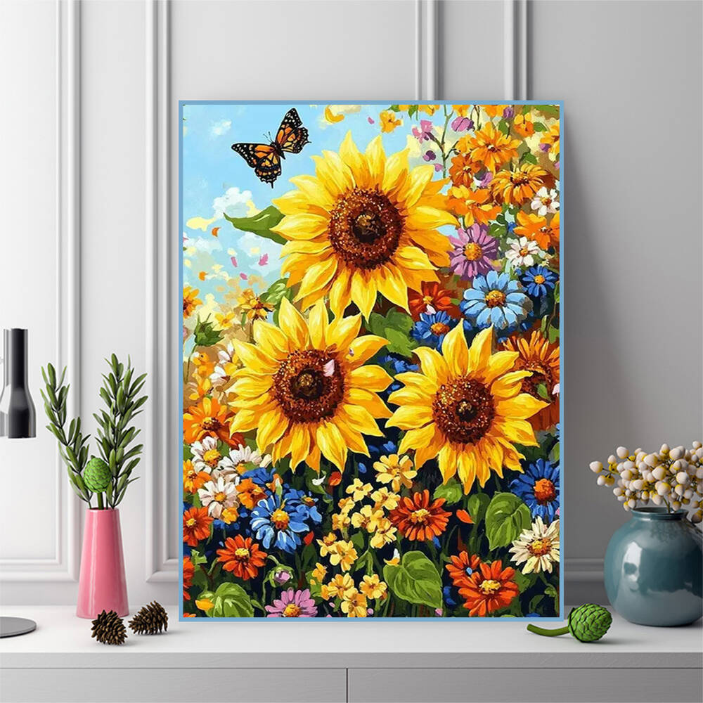 Disney-Mosaïque Diamant Coutum - Embroidery Daisy Flower avis et prix