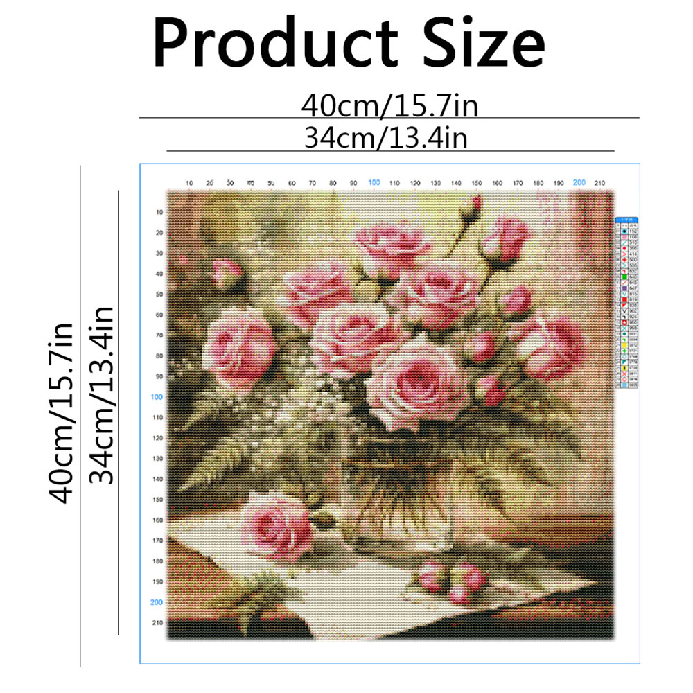 HUACAN – Kits de points de cro - Embroidery Tas avis et prix