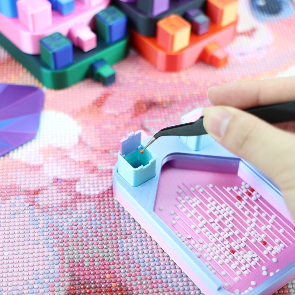 Plateau de rangement multicolo - Embroidery Kit Starter avis et prix