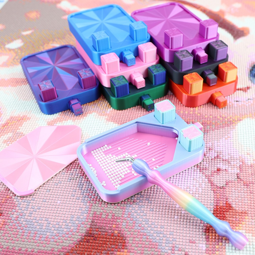 Plateau de rangement multicolo - Embroidery Kit Starter avis et prix