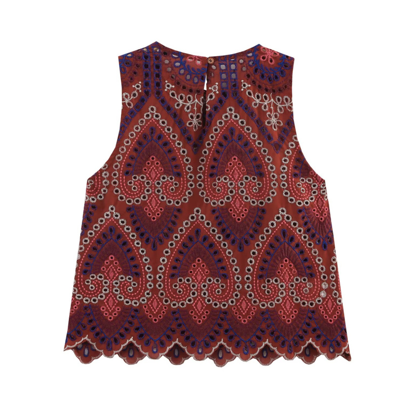 ETJ 2025 nouveaux vêtements po - Embroidery Vest avis et prix
