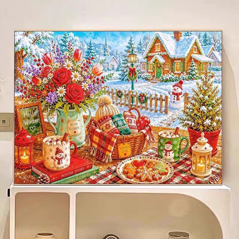 Kits de broderie au point de c - Embroidery Tas avis et prix